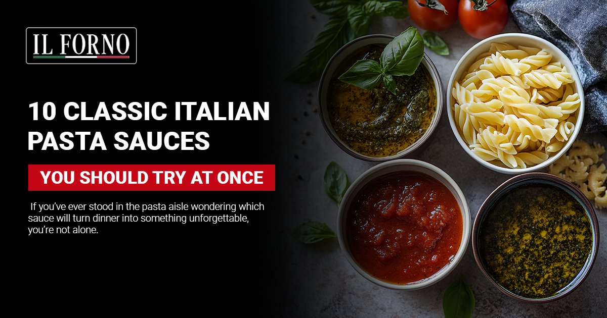 10 Classic Italian Pasta Sauces You Should Try at Once