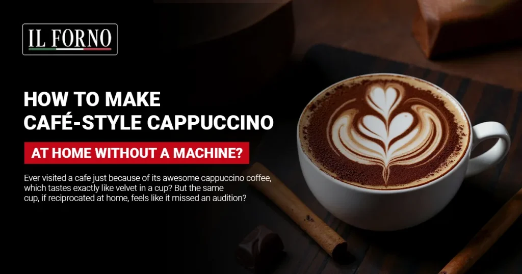 how to make cappuccino