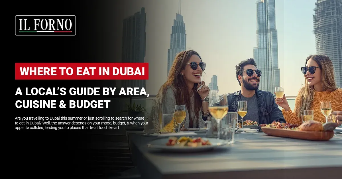 Blog Where to Eat in Dubai