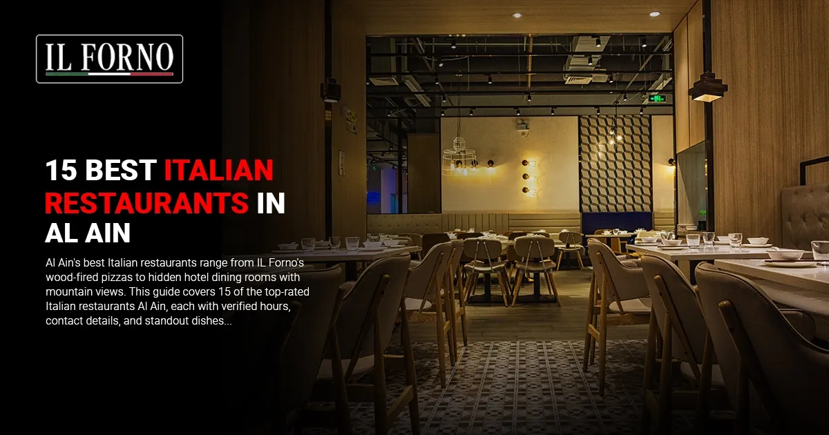 Blog italian restaurants in al ain