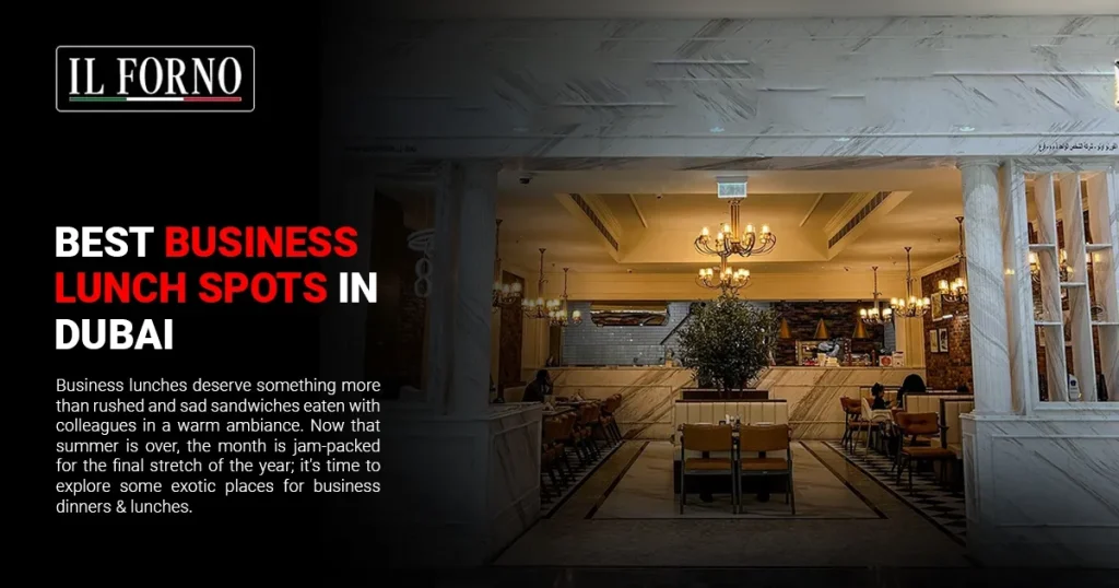 Best Business Lunch spots in Dubai for 2026 best business lunch dubai